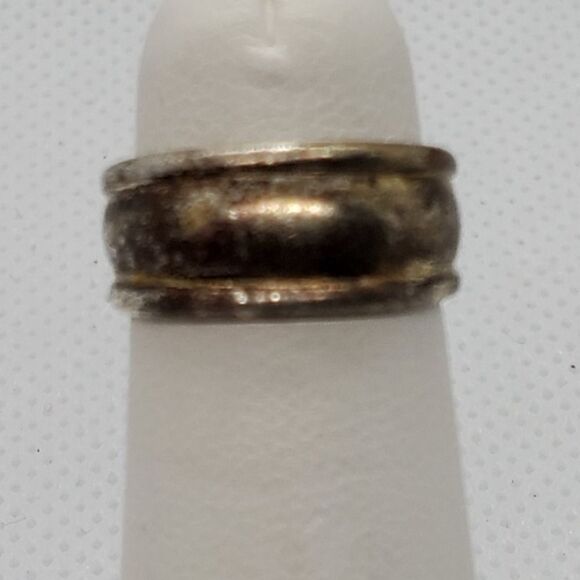 Vintage Adjustable Silver Tone Ring - Picture 1 of 4